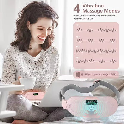 Period Cramp Relief Massager & Heating Pad